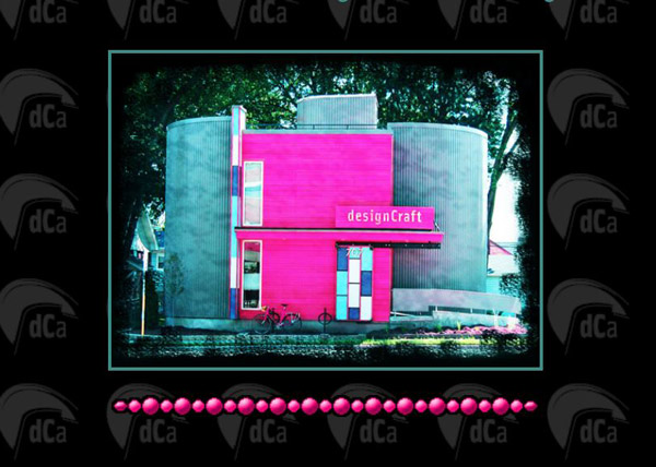 Image of designCraft building on 1990s website