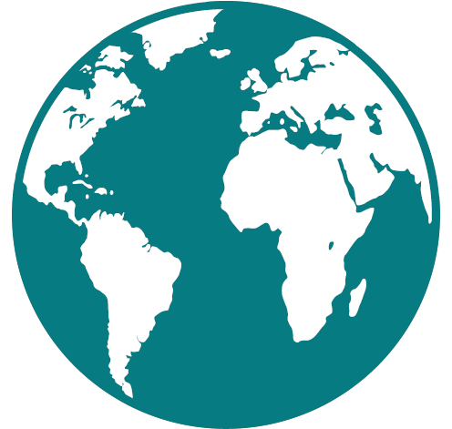 Graphic of the Earth
