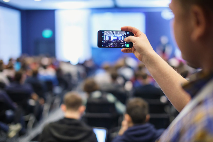 Turning events into digital content