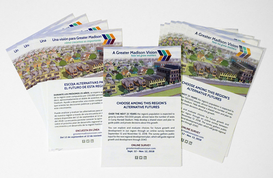 Photo of A Greater Madison Vision fliers
