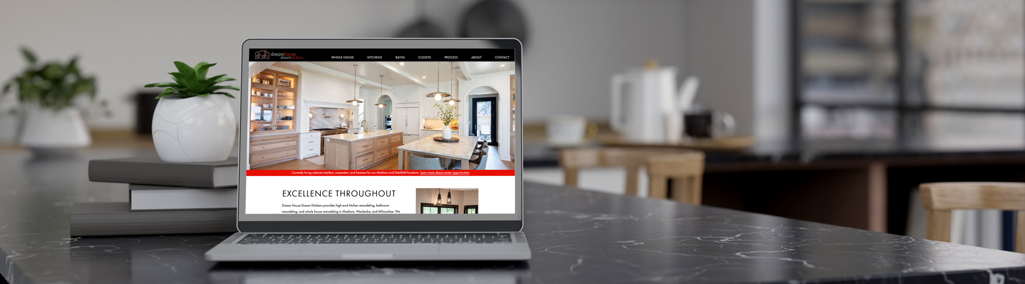 Dream House Dream Kitchens website