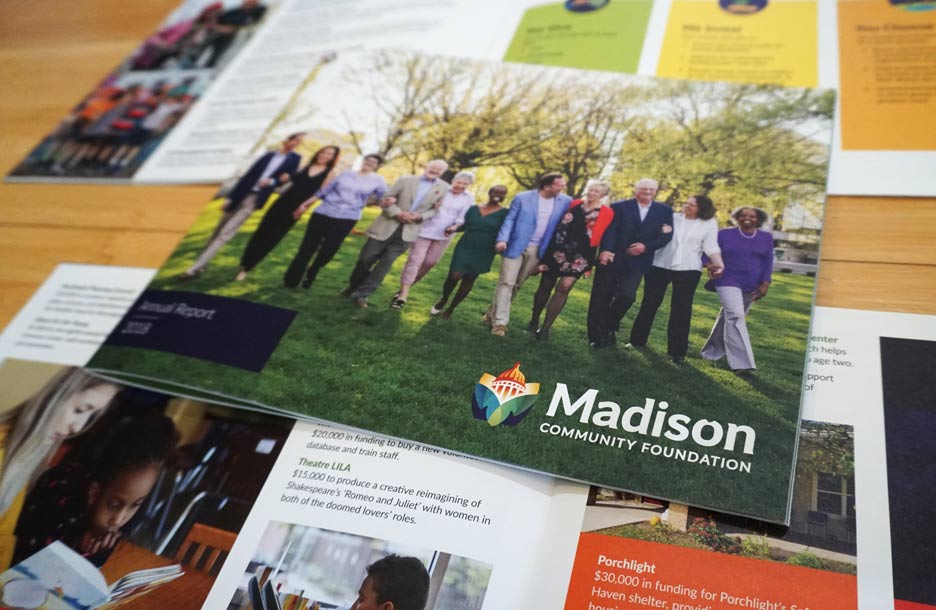 Photo of Madison Community Foundation annual report