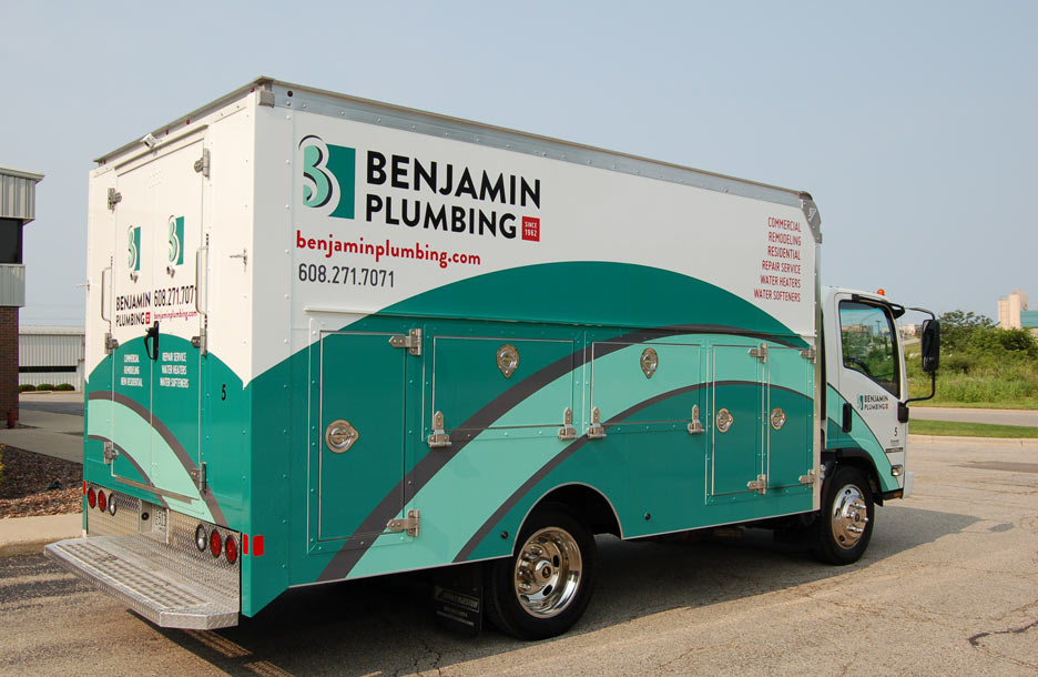 Photo of Benjamin Plumbing truck